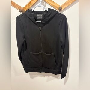 FIGS black hoodie (drawstring missing)
